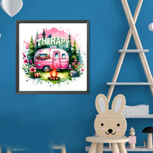 Load image into Gallery viewer, Diamond Painting - Full Round - Camping car (40*40CM)
