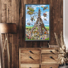 Load image into Gallery viewer, Diamond Painting - Full Round - Eiffel Tower (40*60CM)
