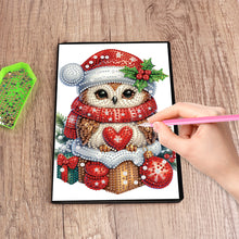 Load image into Gallery viewer, Christmas 5D Diamond Painting Notebook Diamond Art Diary Book for Adults Kids
