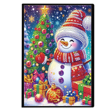 Load image into Gallery viewer, Christmas 5D Diamond Painting Notebook Diamond Art Diary Book for Adults Kids
