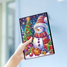 Load image into Gallery viewer, Christmas 5D Diamond Painting Notebook Diamond Art Diary Book for Adults Kids
