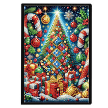 Load image into Gallery viewer, Christmas 5D Diamond Painting Notebook Diamond Art Diary Book for Adults Kids
