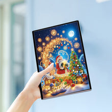 Load image into Gallery viewer, Christmas 5D Diamond Painting Notebook Diamond Art Diary Book for Adults Kids
