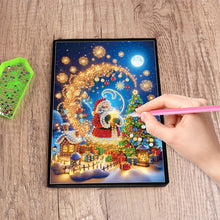 Load image into Gallery viewer, Christmas 5D Diamond Painting Notebook Diamond Art Diary Book for Adults Kids
