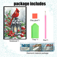 Load image into Gallery viewer, Christmas 5D Diamond Painting Notebook Diamond Art Diary Book for Adults Kids
