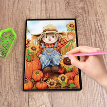 Load image into Gallery viewer, Christmas 5D Diamond Painting Notebook Diamond Art Diary Book for Adults Kids
