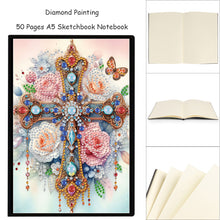 Load image into Gallery viewer, Christmas 5D Diamond Painting Notebook Diamond Art Diary Book for Adults Kids
