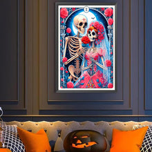 Load image into Gallery viewer, Diamond Painting - Full Round - Skull Tarot (40*60CM)
