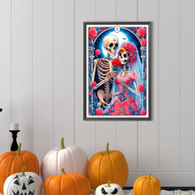 Load image into Gallery viewer, Diamond Painting - Full Round - Skull Tarot (40*60CM)
