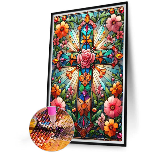 Diamond Painting - Full Round - Skull Cross Tarot (40*60CM)