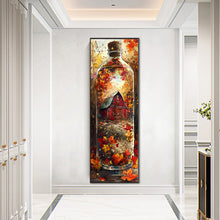 Load image into Gallery viewer, AB Diamond Painting - Full Round - Autumn barn glass bottle (30*90CM)
