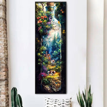 Load image into Gallery viewer, AB Diamond Painting - Full Round - Pasture landscape glass bottle (30*90CM)
