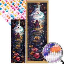 Load image into Gallery viewer, AB Diamond Painting - Full Round - Scenic glass bottle (30*90CM)
