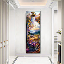 Load image into Gallery viewer, AB Diamond Painting - Full Round - Farm landscape glass bottle (30*90CM)
