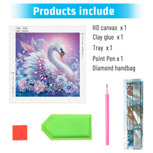 Load image into Gallery viewer, Diamond Painting - Partial Special Shaped - Swan (30*30CM)
