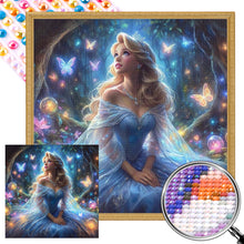 Load image into Gallery viewer, AB Diamond Painting - Full Round - Cinderella in the woods (40*40CM)
