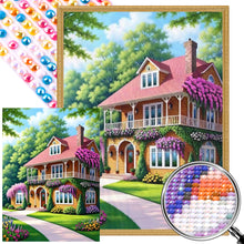 Load image into Gallery viewer, AB Diamond Painting - Full Round - Sunny small house (40*55CM)
