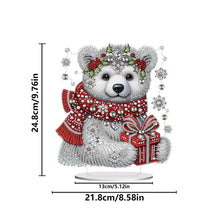 Load image into Gallery viewer, Acrylic Special Shaped Cute Animal Desktop Diamond Art Kits for Table Decoration
