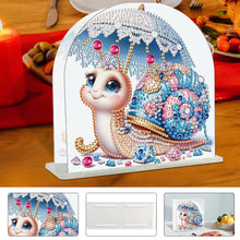 Load image into Gallery viewer, Christmas Acrylic DIY 5D Diamond Art Painting Napkin Holder Set Home Table Decor
