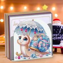 Load image into Gallery viewer, Christmas Acrylic DIY 5D Diamond Art Painting Napkin Holder Set Home Table Decor
