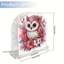 Load image into Gallery viewer, Christmas Acrylic DIY 5D Diamond Art Painting Napkin Holder Set Home Table Decor
