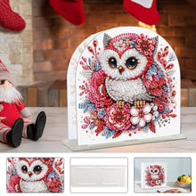 Load image into Gallery viewer, Christmas Acrylic DIY 5D Diamond Art Painting Napkin Holder Set Home Table Decor
