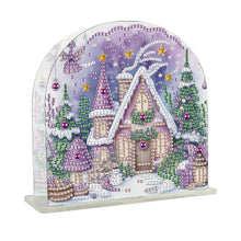 Load image into Gallery viewer, Christmas Acrylic DIY 5D Diamond Art Painting Napkin Holder Set Home Table Decor
