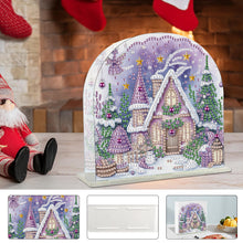 Load image into Gallery viewer, Christmas Acrylic DIY 5D Diamond Art Painting Napkin Holder Set Home Table Decor
