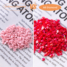 Load image into Gallery viewer, AB Diamond Painting - Full Round - Colorful crystal heart (40*40CM)
