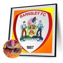 Load image into Gallery viewer, AB Diamond Painting - Full Round - Barnsley Football Club (50*50CM)
