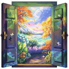 Load image into Gallery viewer, AB Diamond Painting - Full Round - Outdoor scenery (40*40CM)
