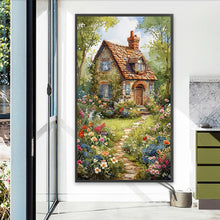 Load image into Gallery viewer, AB Diamond Painting - Full Round - Wooden cabin (40*70CM)
