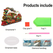 Load image into Gallery viewer, Christmas Fountain 5D DIY Diamond Art Tabletop Decorations for Home Office Decor
