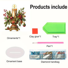 Load image into Gallery viewer, Christmas Fountain 5D DIY Diamond Art Tabletop Decorations for Home Office Decor
