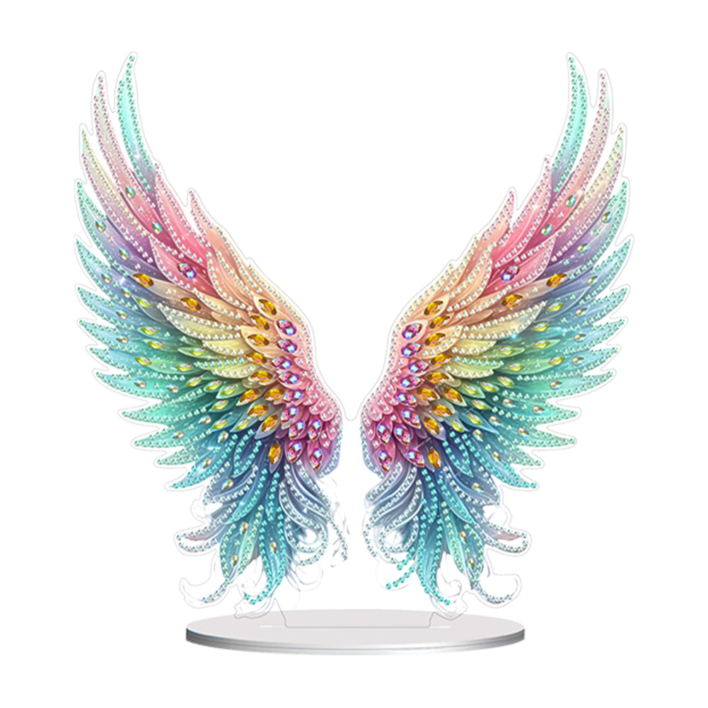 Winged Fairy Table Top Diamond Painting Ornament Kits Desktop Diamond Art Kits