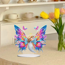 Load image into Gallery viewer, Winged Fairy Table Top Diamond Painting Ornament Kits Desktop Diamond Art Kits
