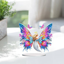 Load image into Gallery viewer, Winged Fairy Table Top Diamond Painting Ornament Kits Desktop Diamond Art Kits
