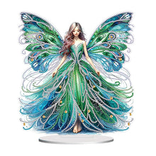 Load image into Gallery viewer, Winged Fairy Table Top Diamond Painting Ornament Kits Desktop Diamond Art Kits
