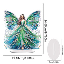 Load image into Gallery viewer, Winged Fairy Table Top Diamond Painting Ornament Kits Desktop Diamond Art Kits
