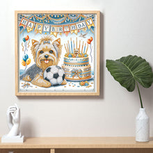 Load image into Gallery viewer, Diamond Painting - Partial Special Shaped - Cute dog (30*30CM)
