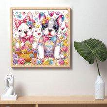 Load image into Gallery viewer, Diamond Painting - Partial Special Shaped - Cute dog (30*30CM)
