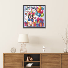 Load image into Gallery viewer, Diamond Painting - Partial Special Shaped - Cute dog (30*30CM)
