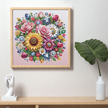 Load image into Gallery viewer, Diamond Painting - Partial Special Shaped - Flower bouquet (30*30CM)
