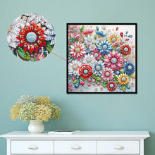 Load image into Gallery viewer, Diamond Painting - Partial Special Shaped - Flower bouquet (30*30CM)
