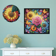 Load image into Gallery viewer, Diamond Painting - Partial Special Shaped - Flower bouquet (30*30CM)
