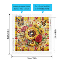 Load image into Gallery viewer, Diamond Painting - Partial Special Shaped - Flower bouquet (30*30CM)
