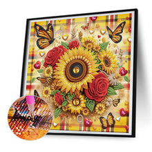 Load image into Gallery viewer, Diamond Painting - Partial Special Shaped - Flower bouquet (30*30CM)
