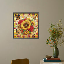 Load image into Gallery viewer, Diamond Painting - Partial Special Shaped - Flower bouquet (30*30CM)
