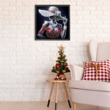 Load image into Gallery viewer, Diamond Painting - Partial Special Shaped - Elegant lady (40*40CM)
