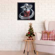 Load image into Gallery viewer, Diamond Painting - Partial Special Shaped - Elegant lady (40*40CM)
